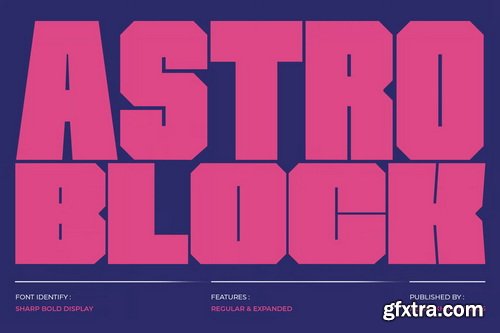 Astro Block Impact Bold Font