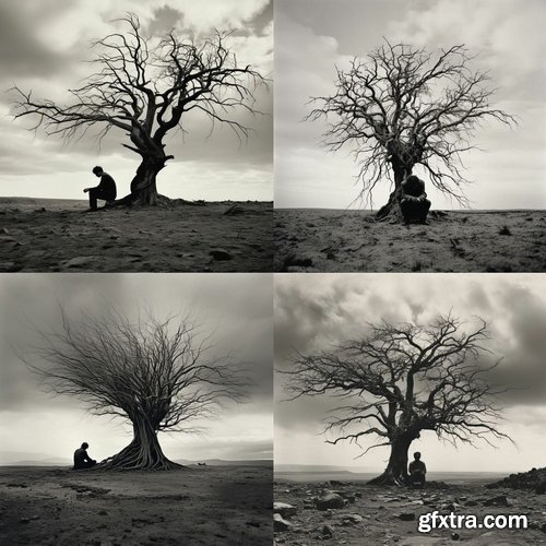 472 Midjourney Prompts for Depression & Anxiety