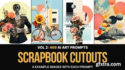 469 MJ Prompts For Scrapbook Cutouts: Vol 2