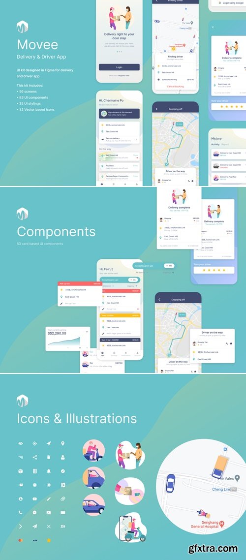 Movee - Delivery & Driver app