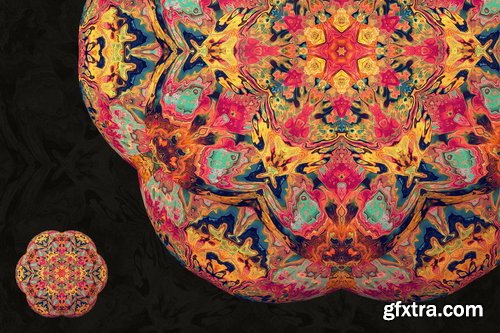 Chromasupply - Symmetry: 15 Abstract Mandala Shapes