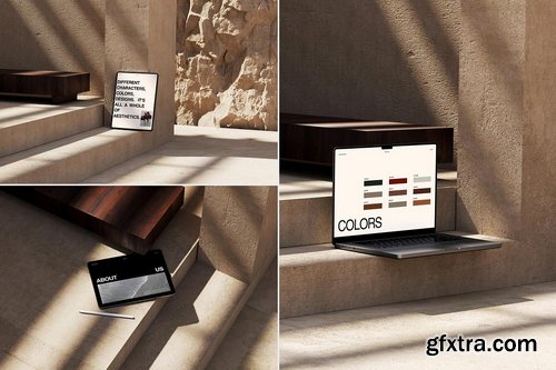 CreativeMarket - Laura Device Mockup Collection