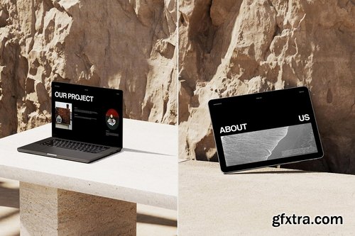 CreativeMarket - Laura Device Mockup Collection