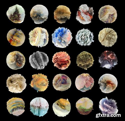 Rulebyart - Big Bang Exploding Color Textures 3