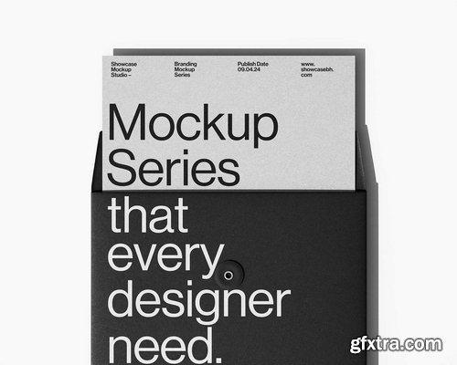 Showcase Mockup Studio - Black Branding Bundle