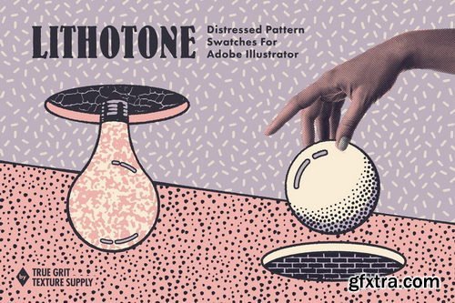 True Grit Texture Supply - Lithotone for Procreate