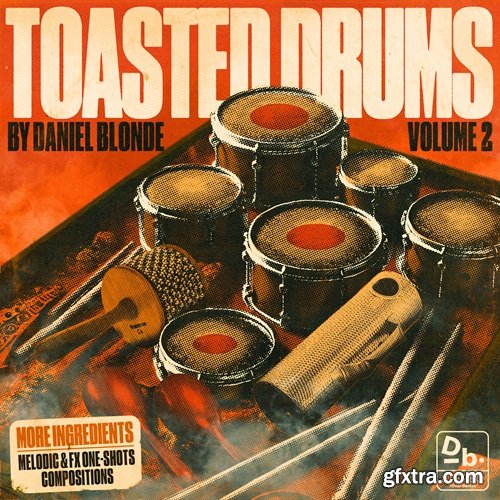 Souce Lab Audio Daniel Blonde Toasted Drums Vol 2