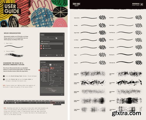 True Grit Texture Supply - Monomania For Procreate