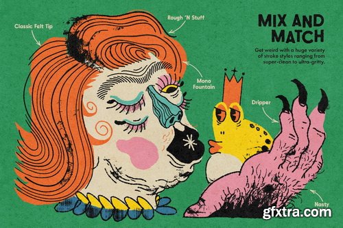 True Grit Texture Supply - Monomania For Procreate