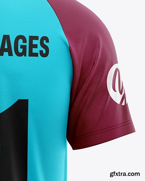 YellowImages - Raglan Polo Shirt Mockup - 133228