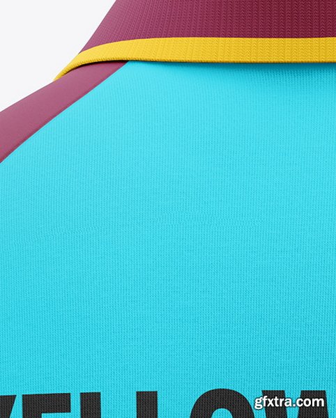 YellowImages - Raglan Polo Shirt Mockup - 133228