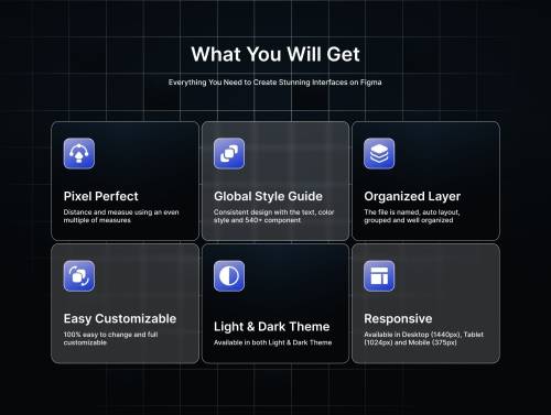 'TrackForce - CRM Website UI Kit'