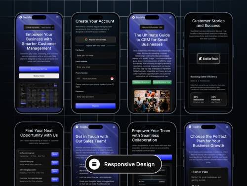 'TrackForce - CRM Website UI Kit' 'TrackForce - CRM Website UI Kit'