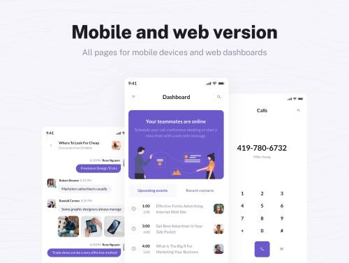 'BetaCall UI Kit'