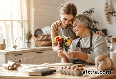 Mother's Day in Family 24xJPG 10xPNG