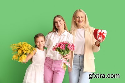 Mother's Day in Family 24xJPG 10xPNG