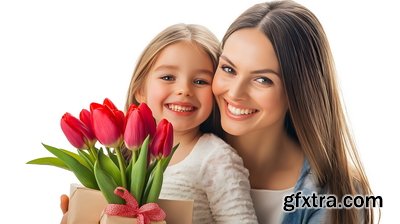 Mother's Day in Family 24xJPG 10xPNG