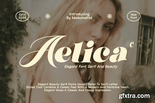 Aelica Elegant Serif Font