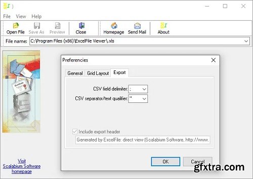 ExcelFile Viewer 3.5 Build 396