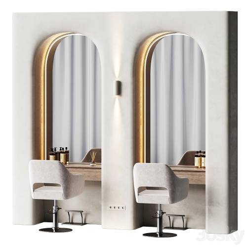 '3dsky Pro - Place of a hair colorist in a beauty salon 1'