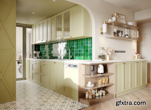 Apartment Interior Scene 03