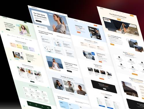 'Fira - 25 Landing page Bundle'