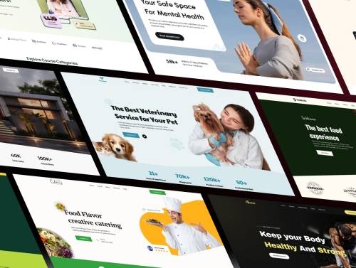 'Fira - 25 Landing page Bundle'