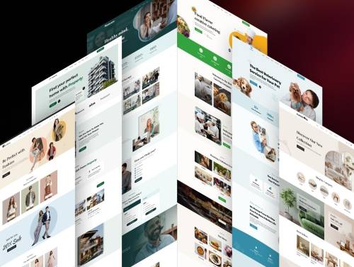 'Fira - 25 Landing page Bundle'