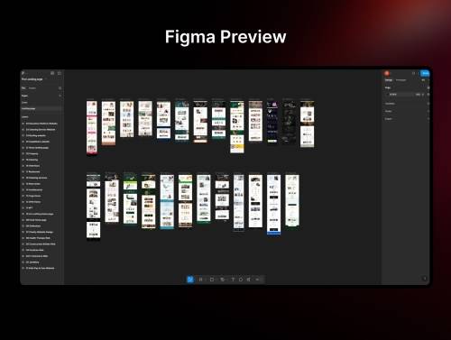 'Fira - 25 Landing page Bundle'