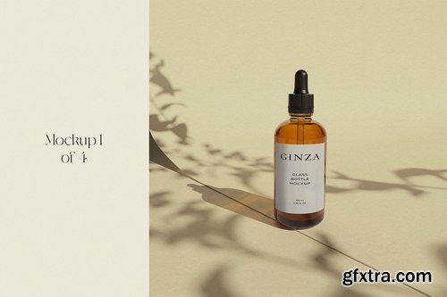 CreativeMarket - Ginza || Cosmetic Bottle Mockups - 13467696