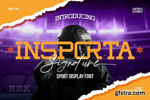 CreativeMarket - Insporta Signature Font