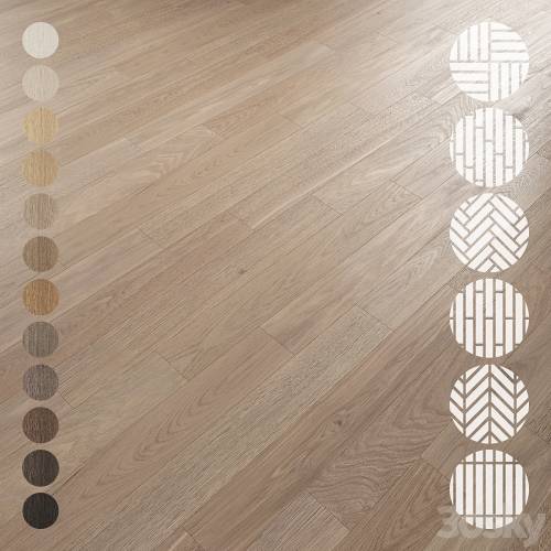 '3dsky Pro - Oak Flooring Set 022'