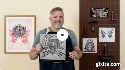 Domestika - Contemporary Printmaking with Linoleum