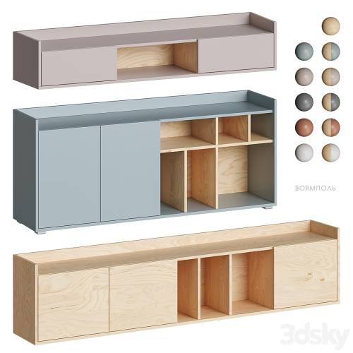 '3dsky Pro - Voyampol cabinet Divan.ru'