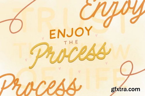 CreativeMarket - Wonder Nature - Monoline Font Duo