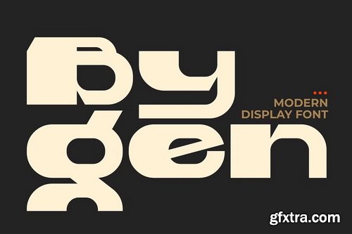 CreativeMarket - Bygen – Modern Display Font