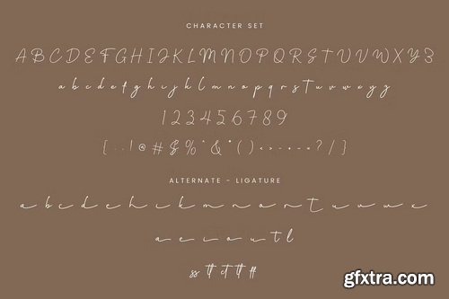 CreativeMarket - Claustina Signature Font
