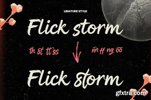 Cheeky Ink A Bold & Playful Dry Brush Font