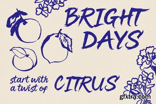 Cheeky Ink A Bold & Playful Dry Brush Font