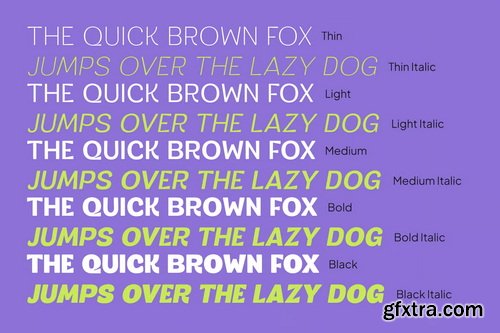 Fangled Font Family