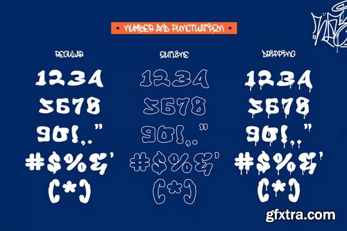 Bropz Dripping Graffiti Font