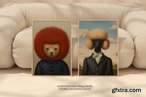 Nat Purple - 100 Eclectic Prints