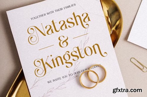 CreativeMarket - Kinda Gold - Modern Elegant Serif