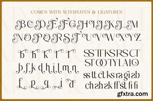 CreativeMarket - Kinda Gold - Modern Elegant Serif