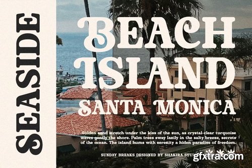 CreativeMarket - Sunday Breaks - Modern Retro Serif