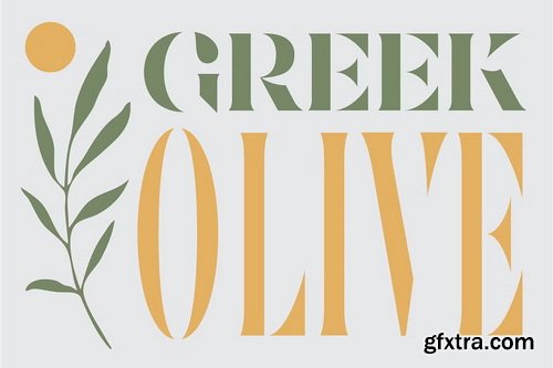 CreativeMarket - Astencil Stencil Serif Font