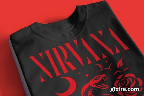 CreativeMarket - Astencil Stencil Serif Font