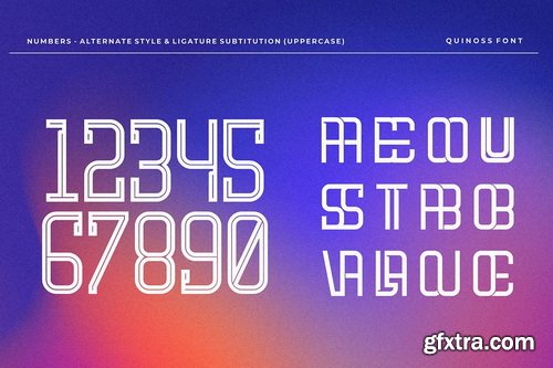 CreativeMarket - Quinoss - Modern Sport Font