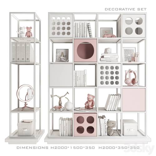 '3dsky Pro - Rack with toys and books_5'