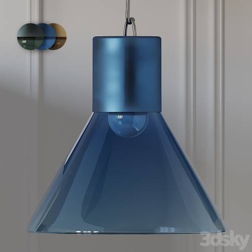 '3dsky Pro - CROWDYHOUSE Funnel Pendant Lamps 3 Colors'